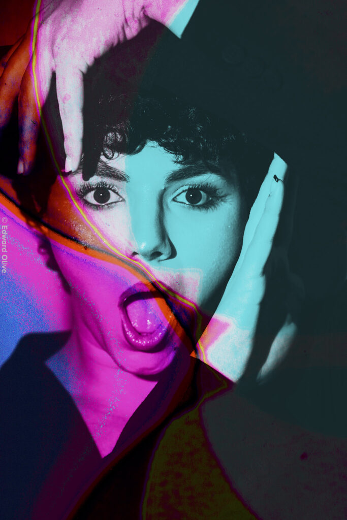 RAv RIVv artist photographer fashion edward olive makeupv