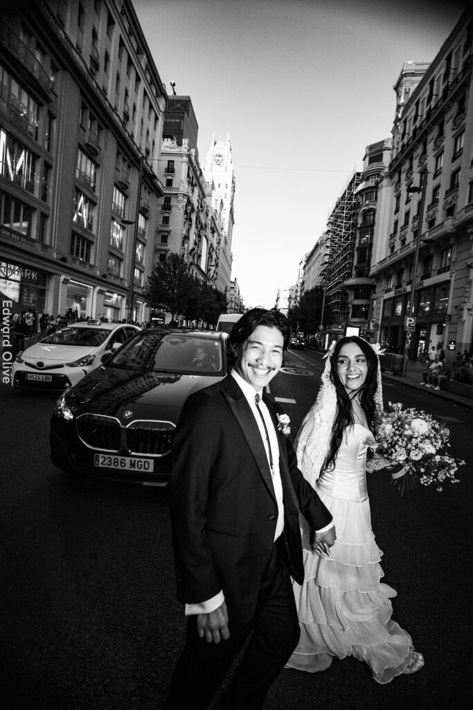 bryllups portræt fotograf madrid spanien