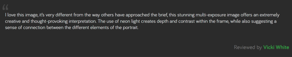 Photocrowd self portraiture edward olive awards ()