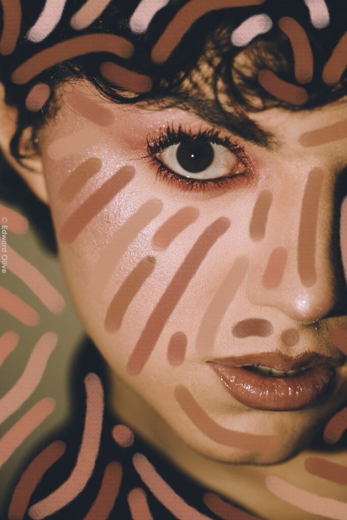 RAv art portrait photographer makeup beauty edward olive