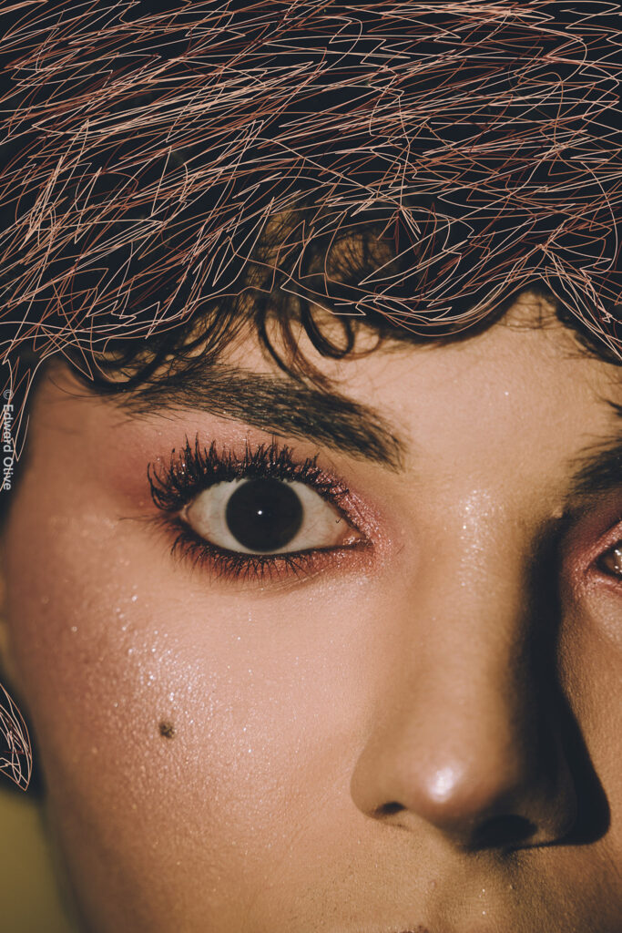 RAv art portrait photographer makeup beauty edward olive