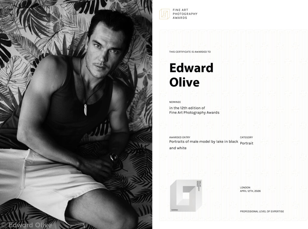 Fine art photography awards nominee portrait