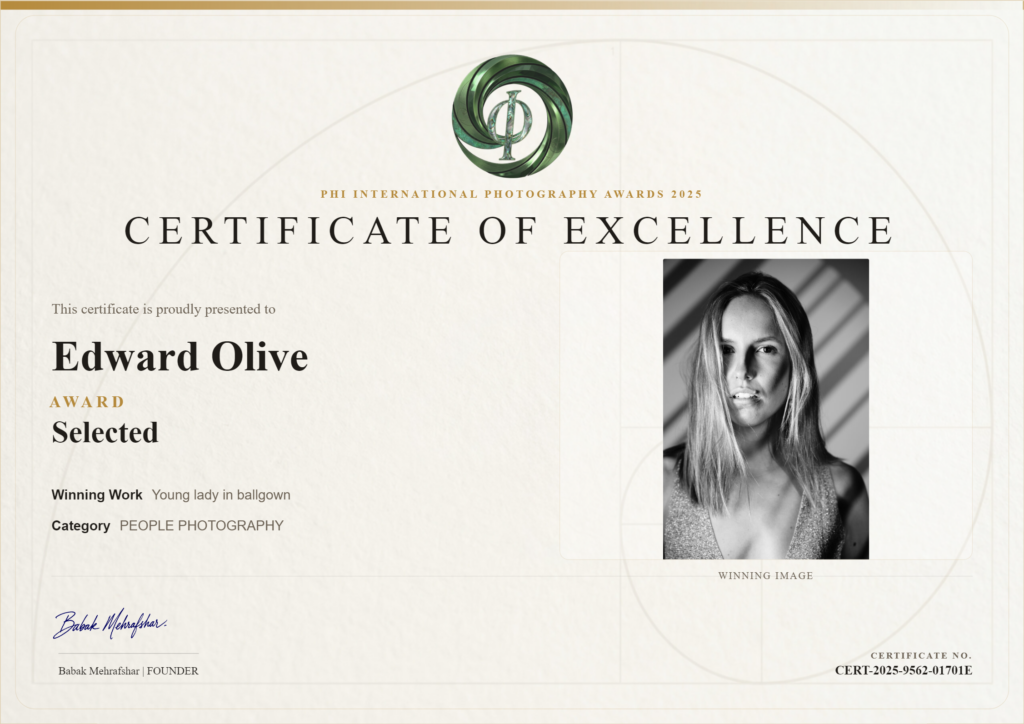 certificate edward olive ()