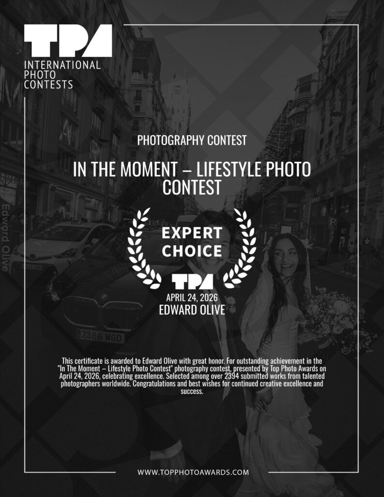 Top Photo Awards In the Moment Lifestyle Photo Contest Edward Olive Wedding